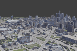 3D Model of Detroit